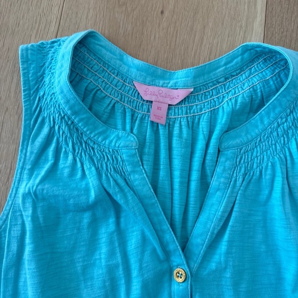 Lilly Pulitzer Aqua Tank - Picture 2 of 3